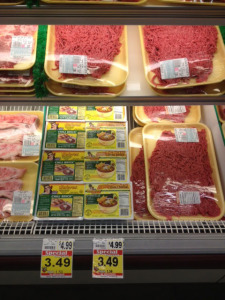 Dolores Chili Brick in the fresh meat case at Cardenas locations