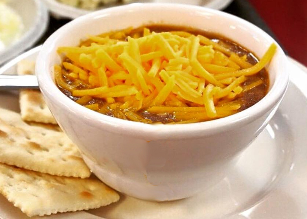 Enjoy a Free Cup of Dolores Chili at Philippe's