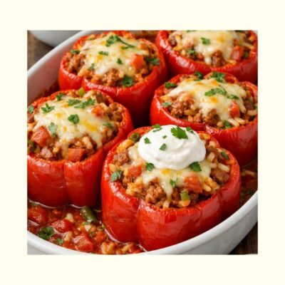 Dolores Chili Stuffed Peppers